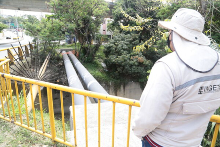Mantenimiento de acueducto en Medellín y Bello