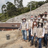 Colaboradores en acueducto Itagüí