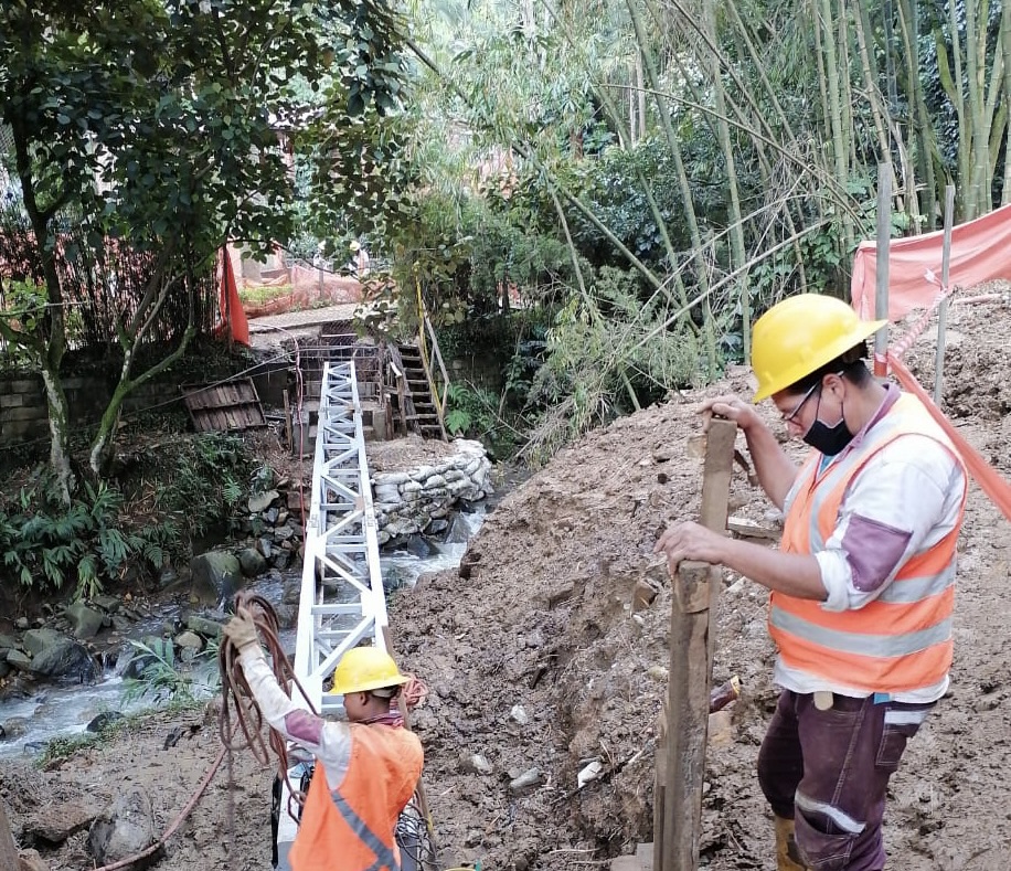 EPM entregó las obras de renovación de colectores de la quebrada ‘La Volcana’
