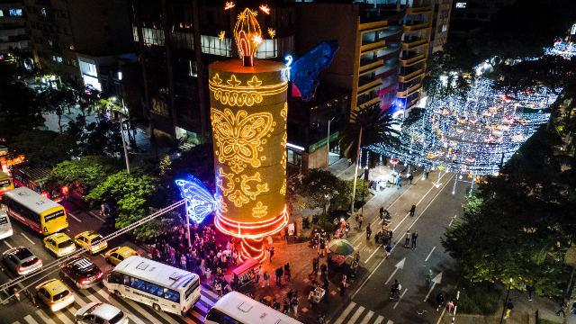 Alumbrados Navideños de Medellín tendrán horario especial este sábado 31 de diciembre