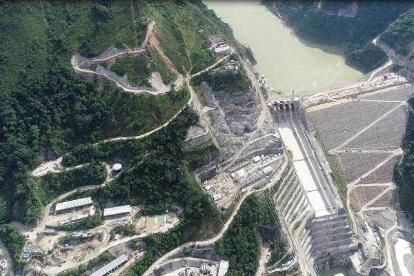 Los avances en las obras técnicas por la contingencia del proyecto hidroeléctrico Ituango han permitido disminuir los riesgos para la comunidad