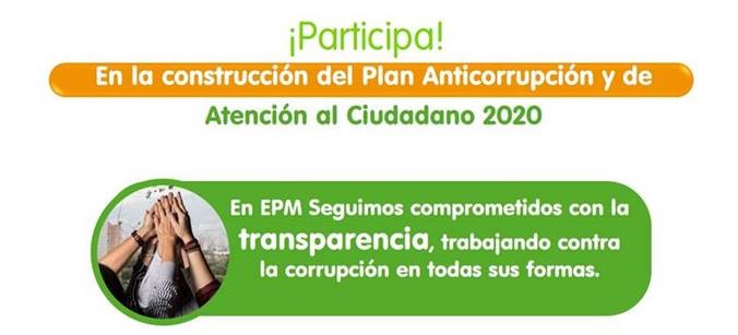 Invitación para construir el plan anticorrupción